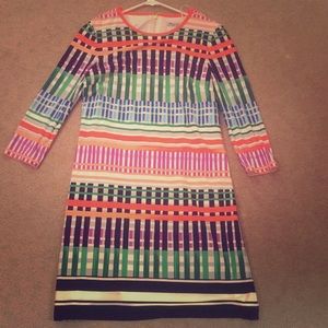 Eliza J 3/4 sleeve shift dress - size 8